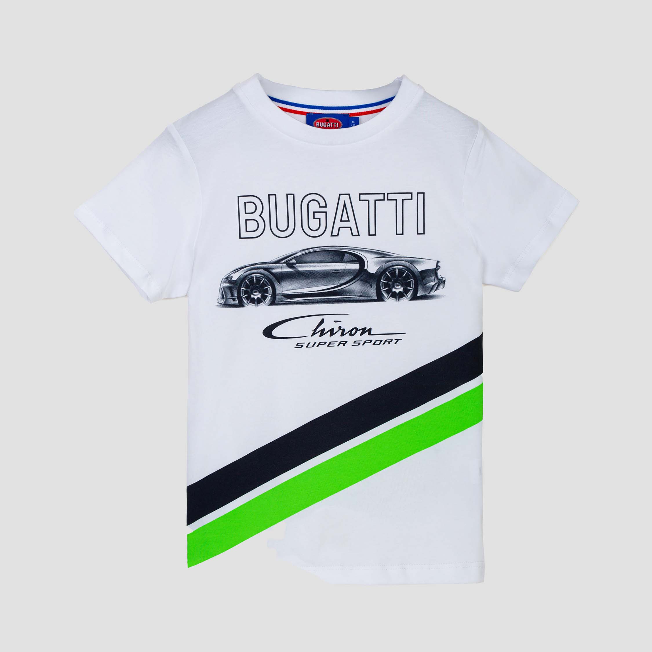 BUGATTI KIDS CHIRON SUPERSPORT T-SHIRT WHITE