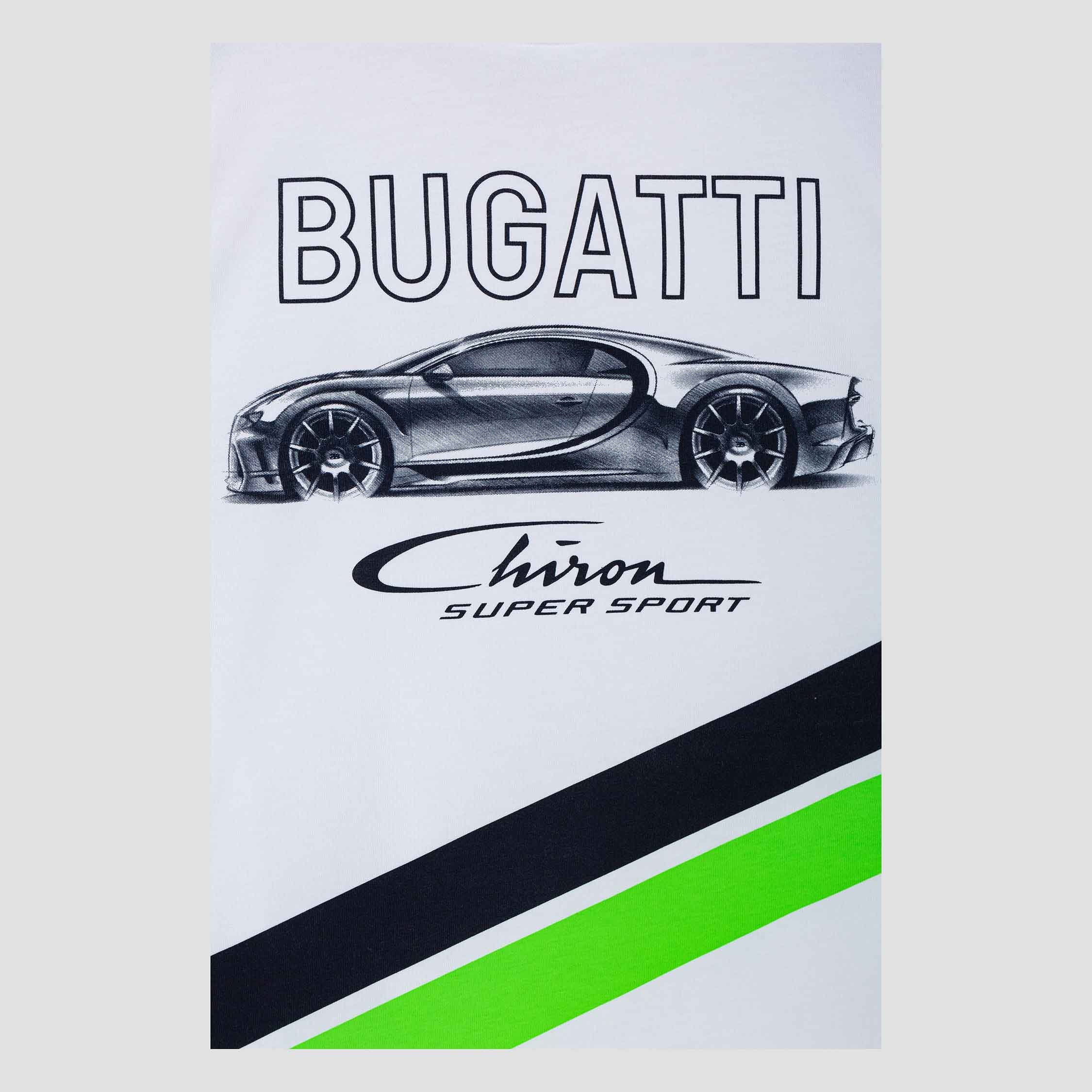BUGATTI KIDS CHIRON SUPERSPORT T-SHIRT WHITE