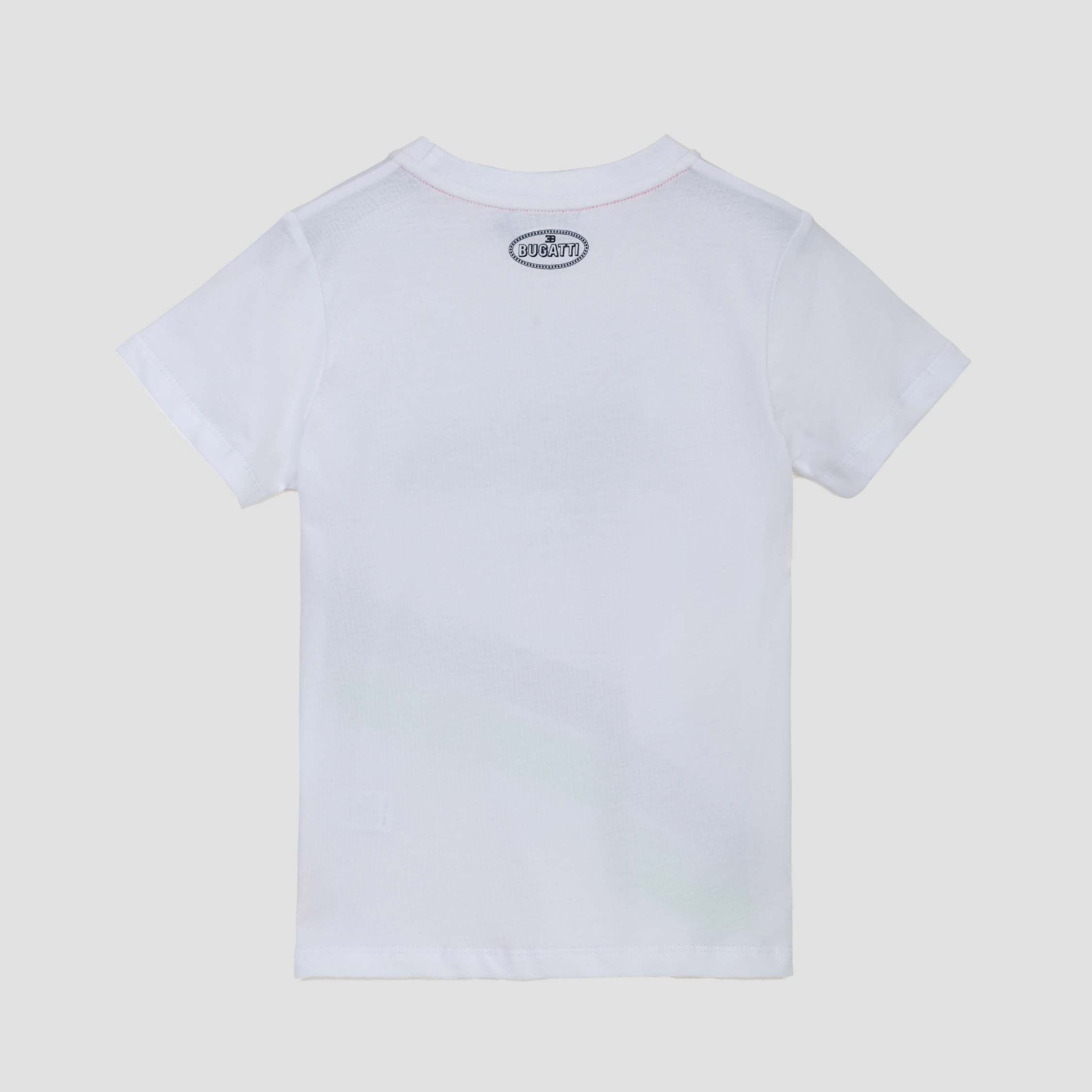 BUGATTI KIDS CHIRON SUPERSPORT T-SHIRT WHITE