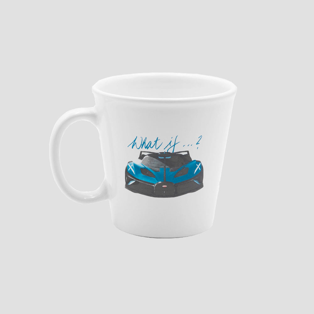 BUGATTI BOLIDE CERAMIC MUG WHITE