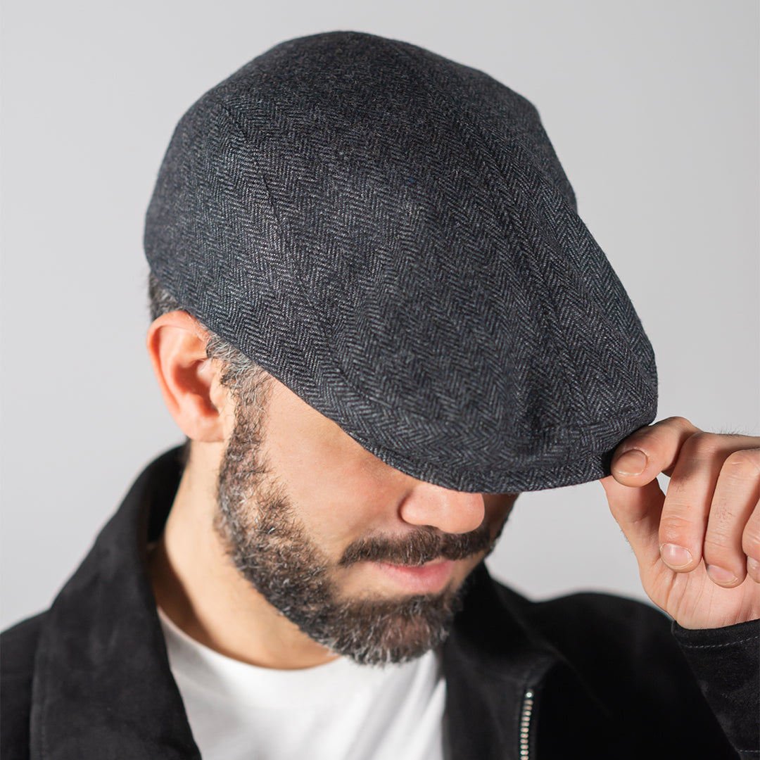 BUGATTI HERITAGE FLAT CAP GREY