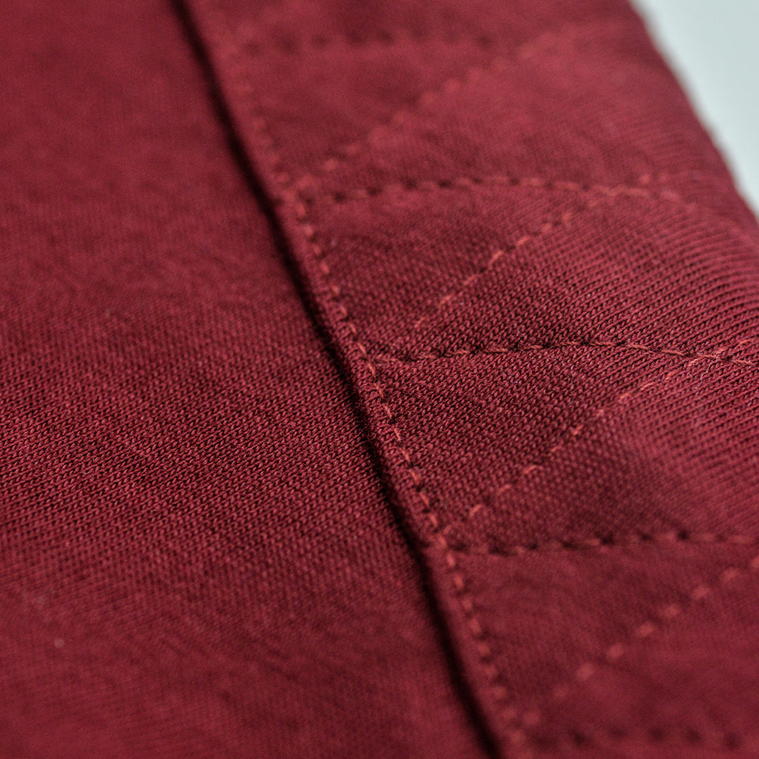 BUGATTI HERITAGE T-SHIRT QUILTED RED