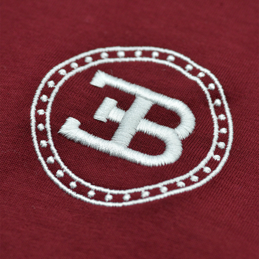 BUGATTI HERITAGE T-SHIRT QUILTED RED