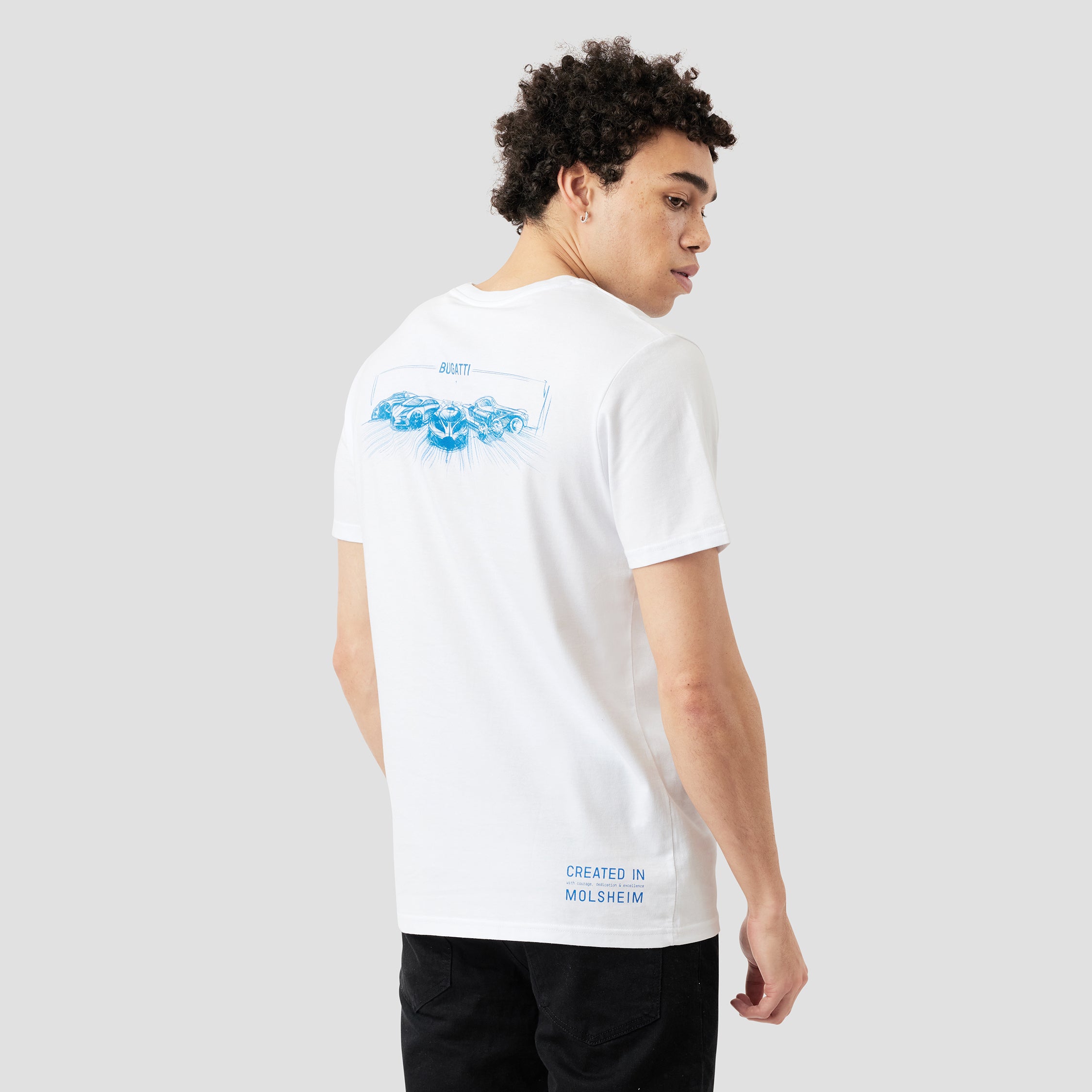 Bugatti Generations Logo Graphic T Shirt