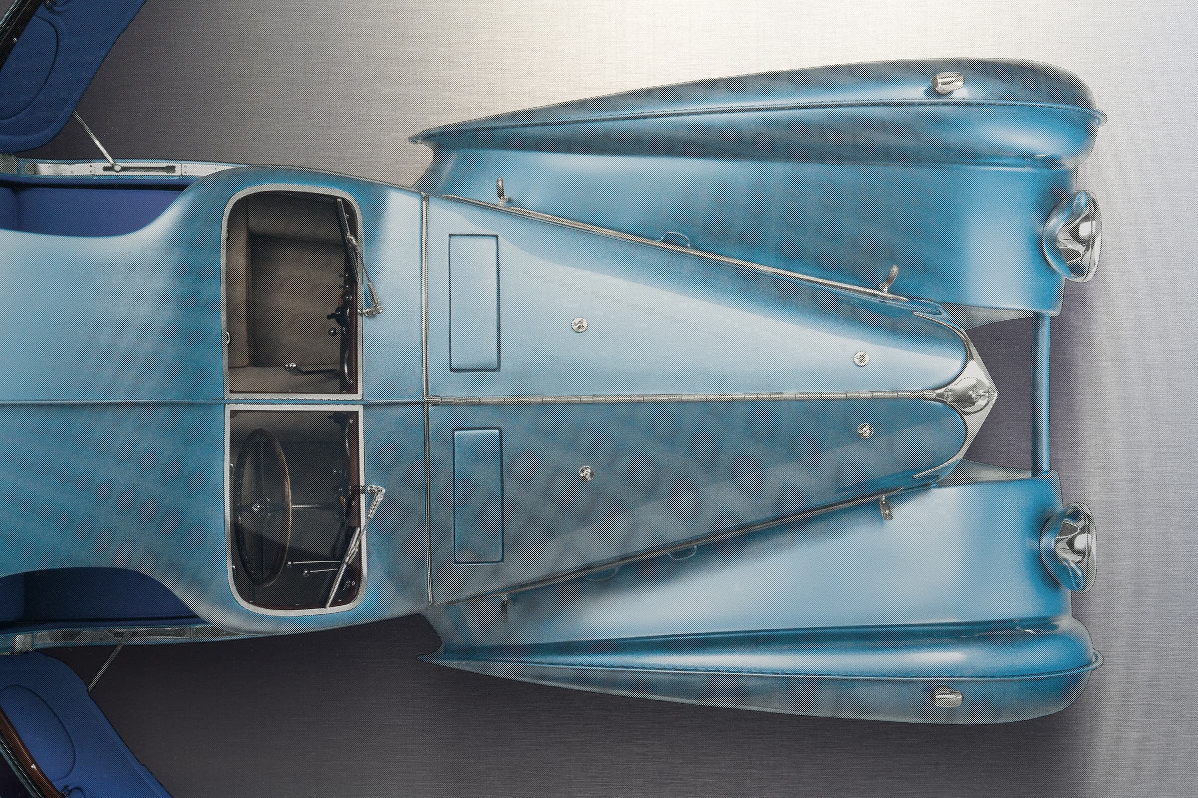 BUGATTI TYPE 57SC ATLANTIC - Overhead