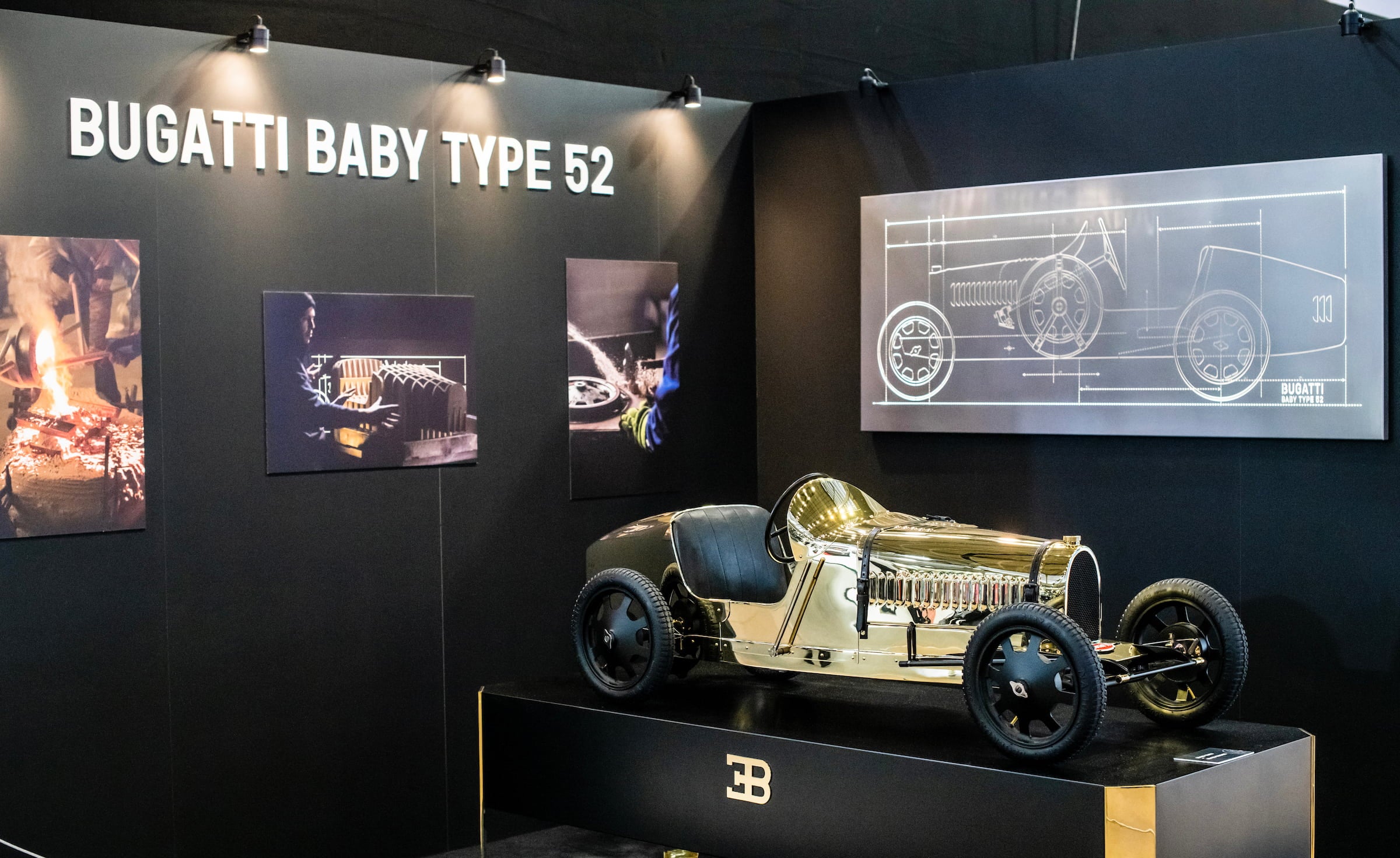 BUGATTI BABY T52 GOLD LEGENDS EDITION