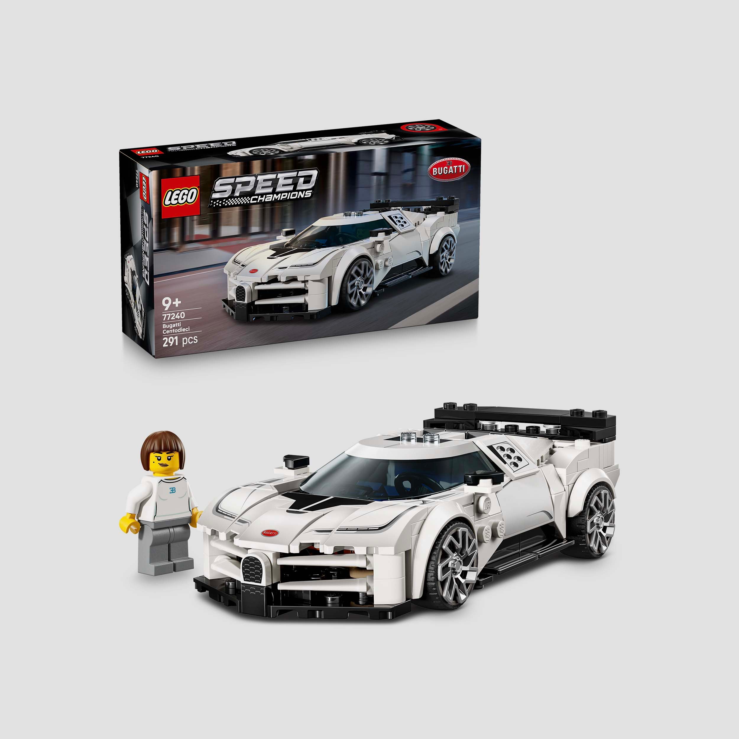 LEGO SPEED CHAMPIONS BUGATTI CENTODIECI WHITE