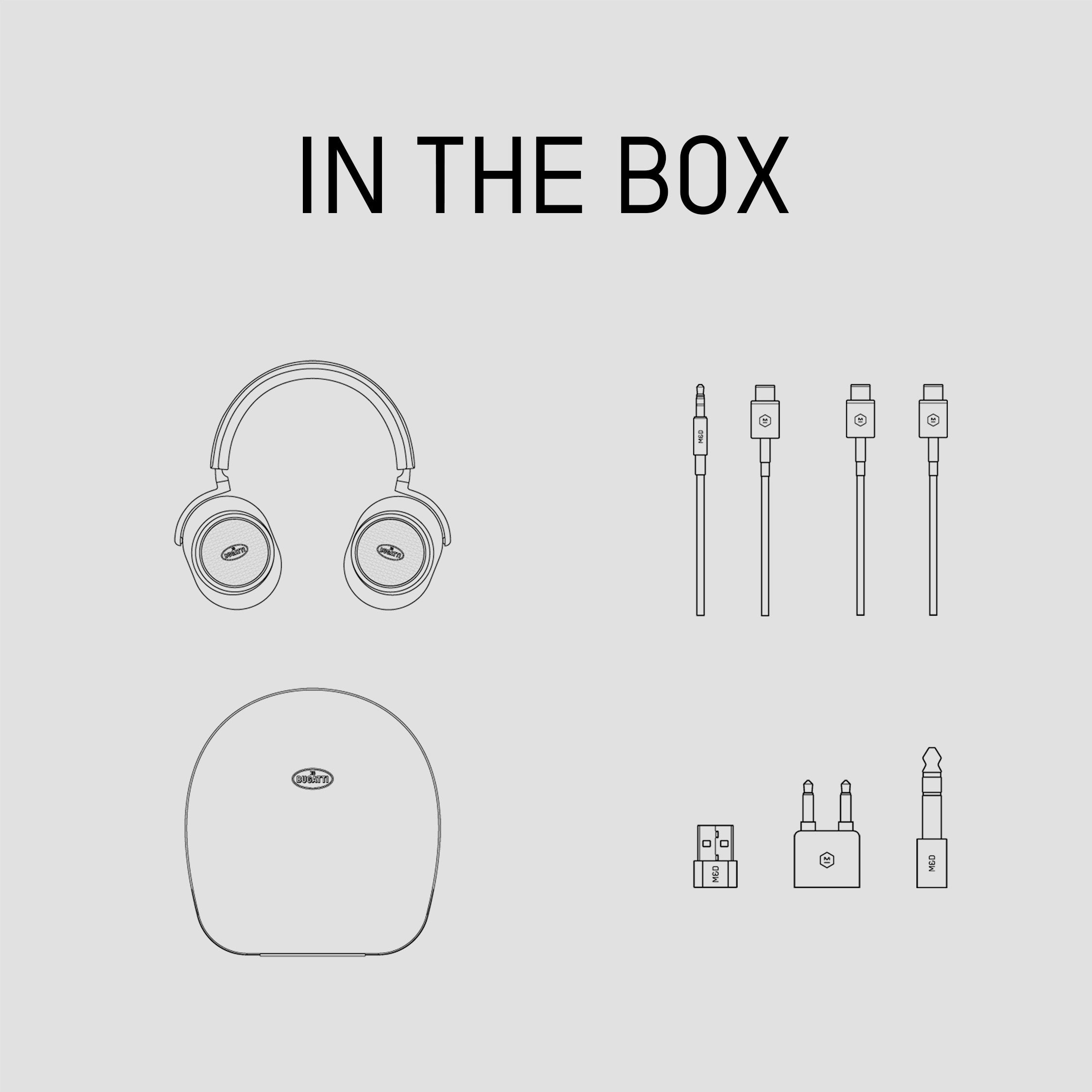 WIRELESS ACTIVE NOISE CANCELLING HEADPHONES IN NOCTURNE & JET ORANGE