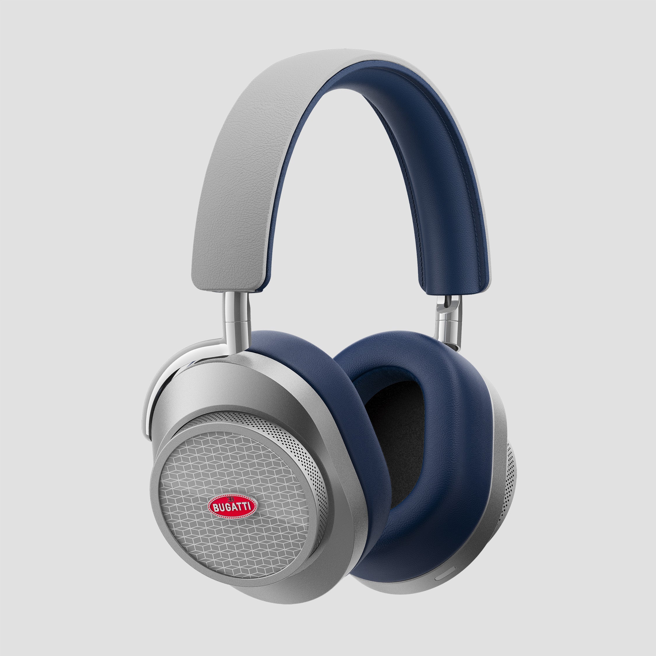 WIRELESS ACTIVE NOISE CANCELLING HEADPHONES IN BLANC & DEEP BLUE