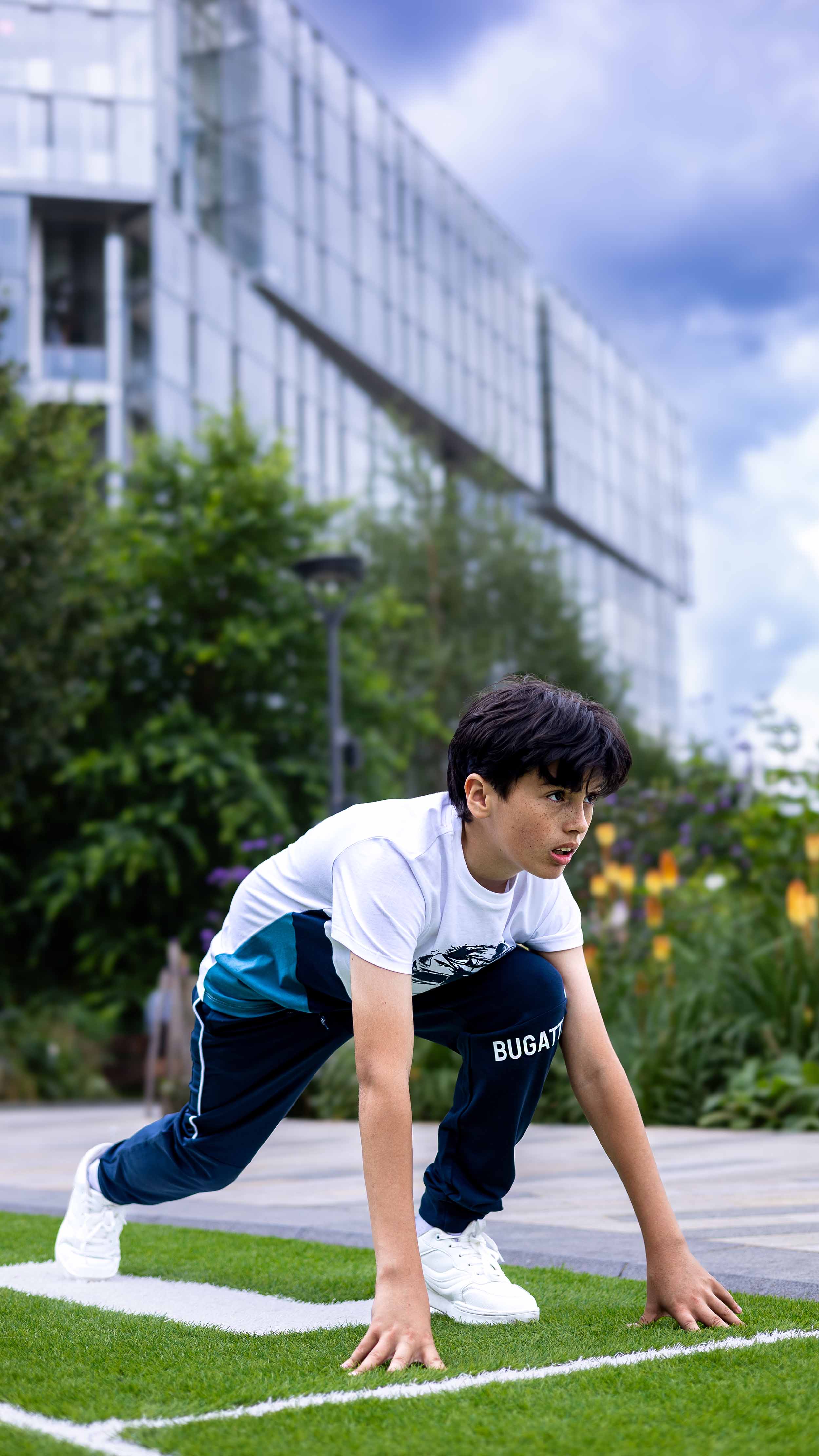 BUGATTI KIDS DIVO T-SHIRT WHITE