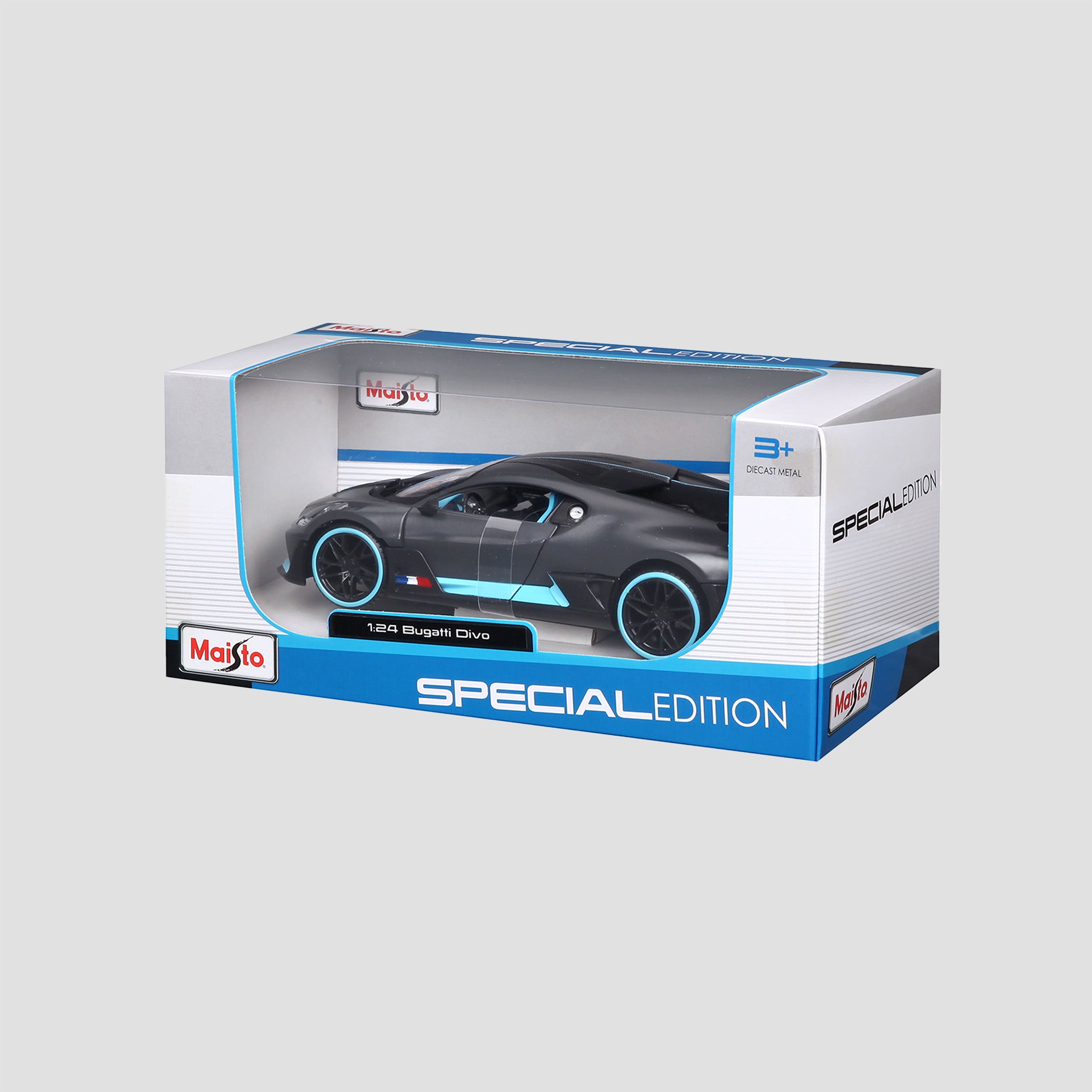BUGATTI DIVO SCALE MODEL 1:24 GREY