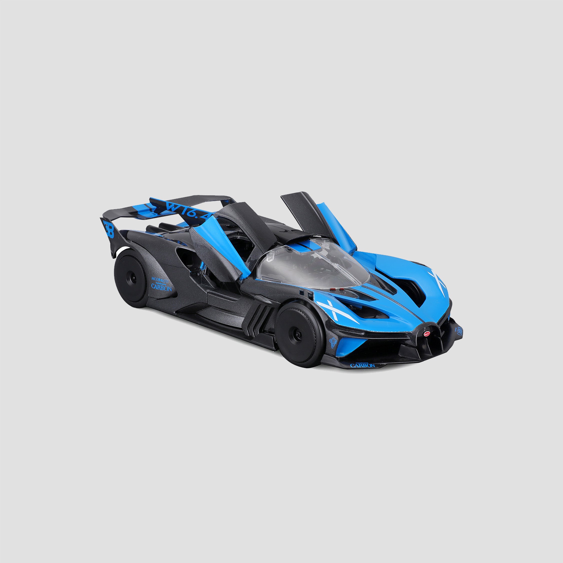 BUGATTI BOLIDE SCALE MODEL 1:24 BLUE