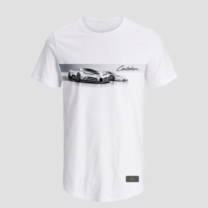 BUGATTI CENTODIECI WHITE T-SHIRT MAN