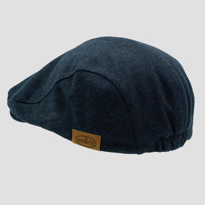 BUGATTI HERITAGE FLAT CAP BLUE