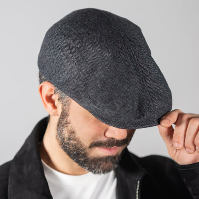 BUGATTI HERITAGE FLAT CAP GREY