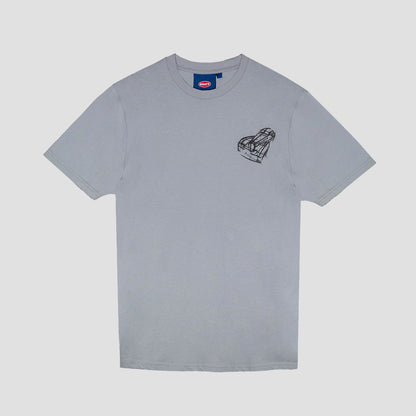 BUGATTI HERITAGE T-SHIRT ATLANTIC GREY