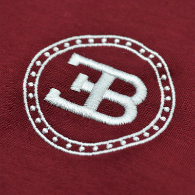 BUGATTI HERITAGE T-SHIRT QUILTED RED