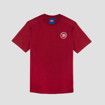 BUGATTI HERITAGE T-SHIRT QUILTED RED