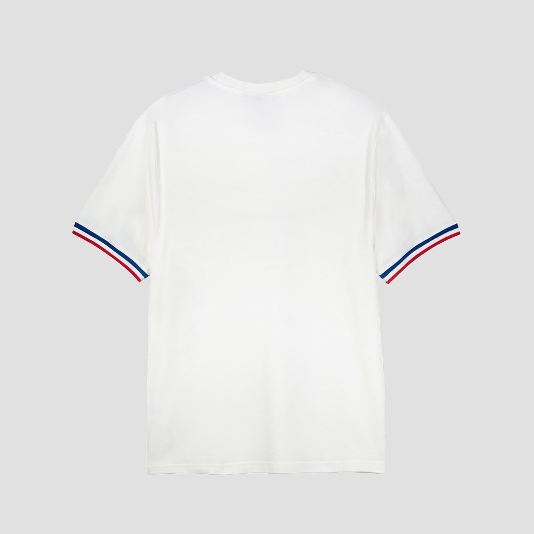 BUGATTI HERITAGE T-SHIRT PIQUET WHITE