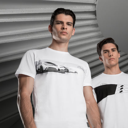 BUGATTI CENTODIECI WHITE T-SHIRT MAN