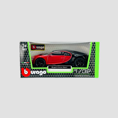 BUGATTI CHIRON SPORT SCALE MODEL 1:32 RED