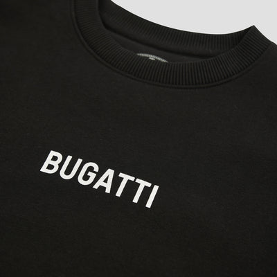 ABSTRACT GRAPHIC OVERSIZED SWEATSHIRT