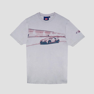 BUGATTI CHIRON PUR SPORT T-SHIRT GREY