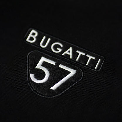 BUGATTI HERITAGE POLO 57 SHORT SLEEVE BLACK
