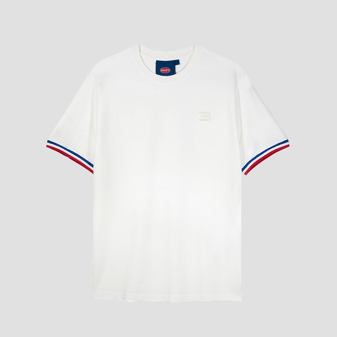 BUGATTI HERITAGE T-SHIRT PIQUET WHITE
