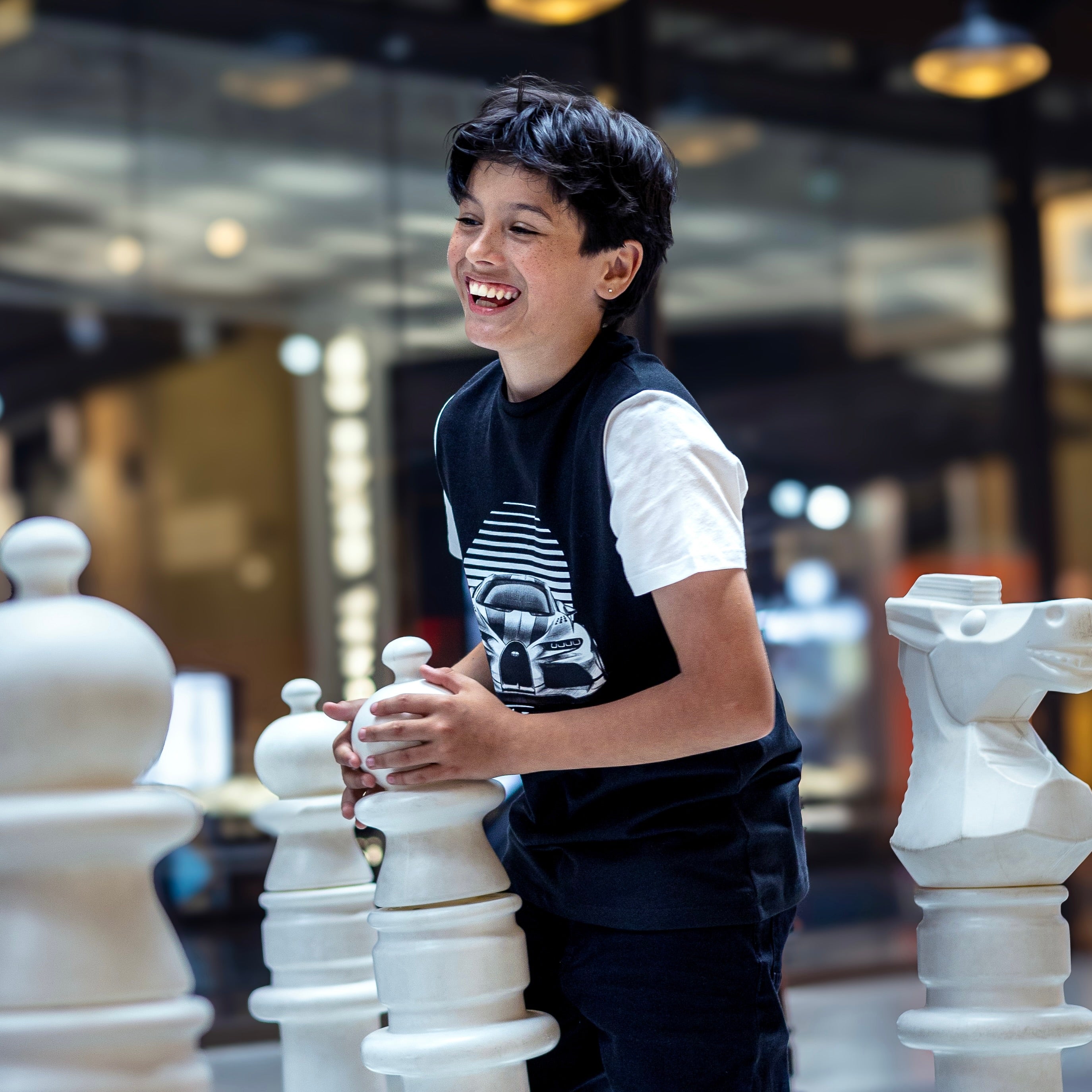 BUGATTI KIDS CHIRON T-SHIRT BLACK