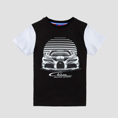 BUGATTI KIDS CHIRON T-SHIRT BLACK