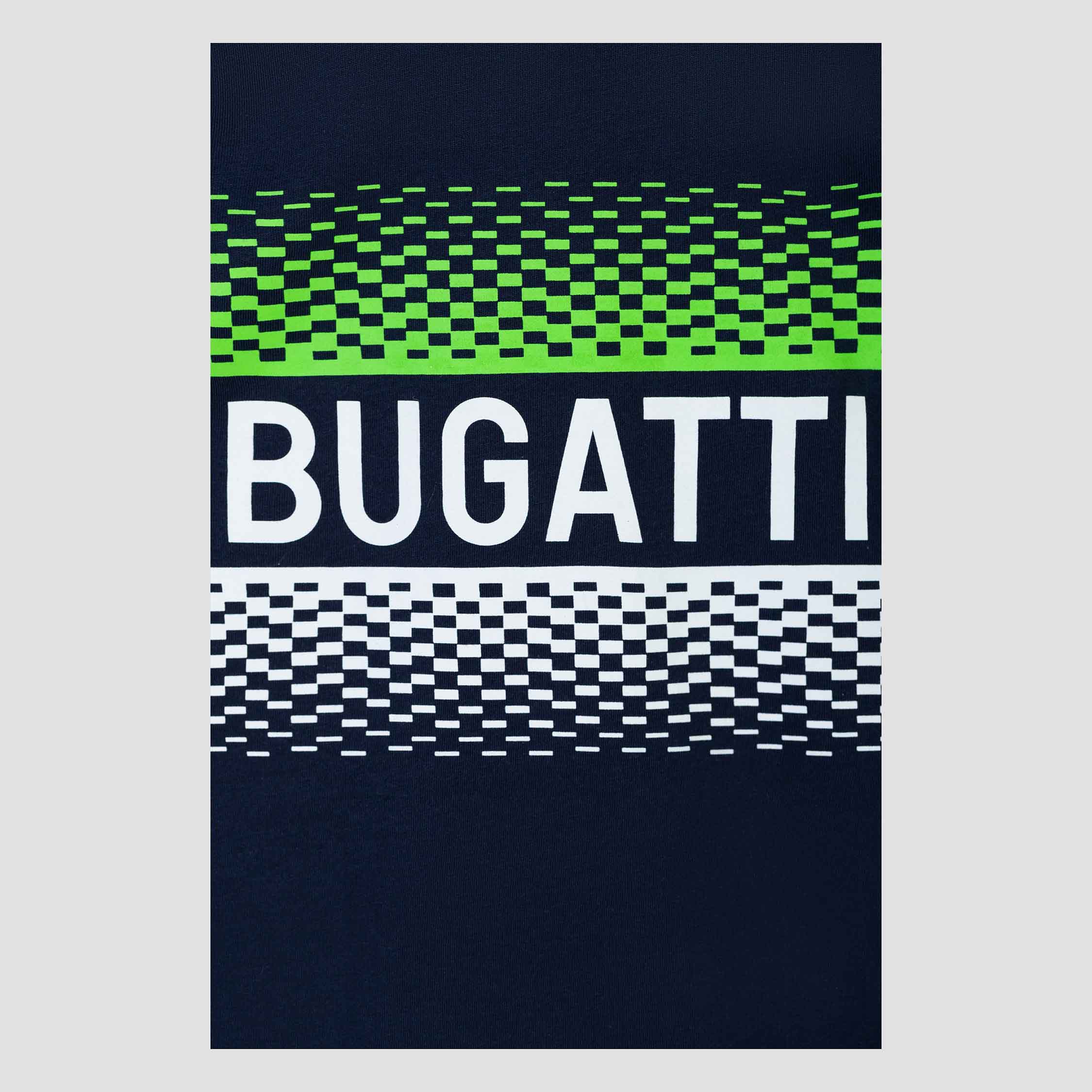 BUGATTI KIDS LARGE LOGO T-SHIRT NAVY