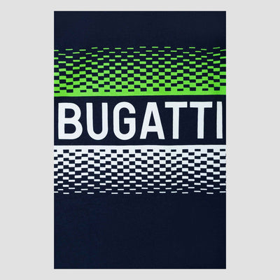 BUGATTI KIDS LARGE LOGO T-SHIRT NAVY