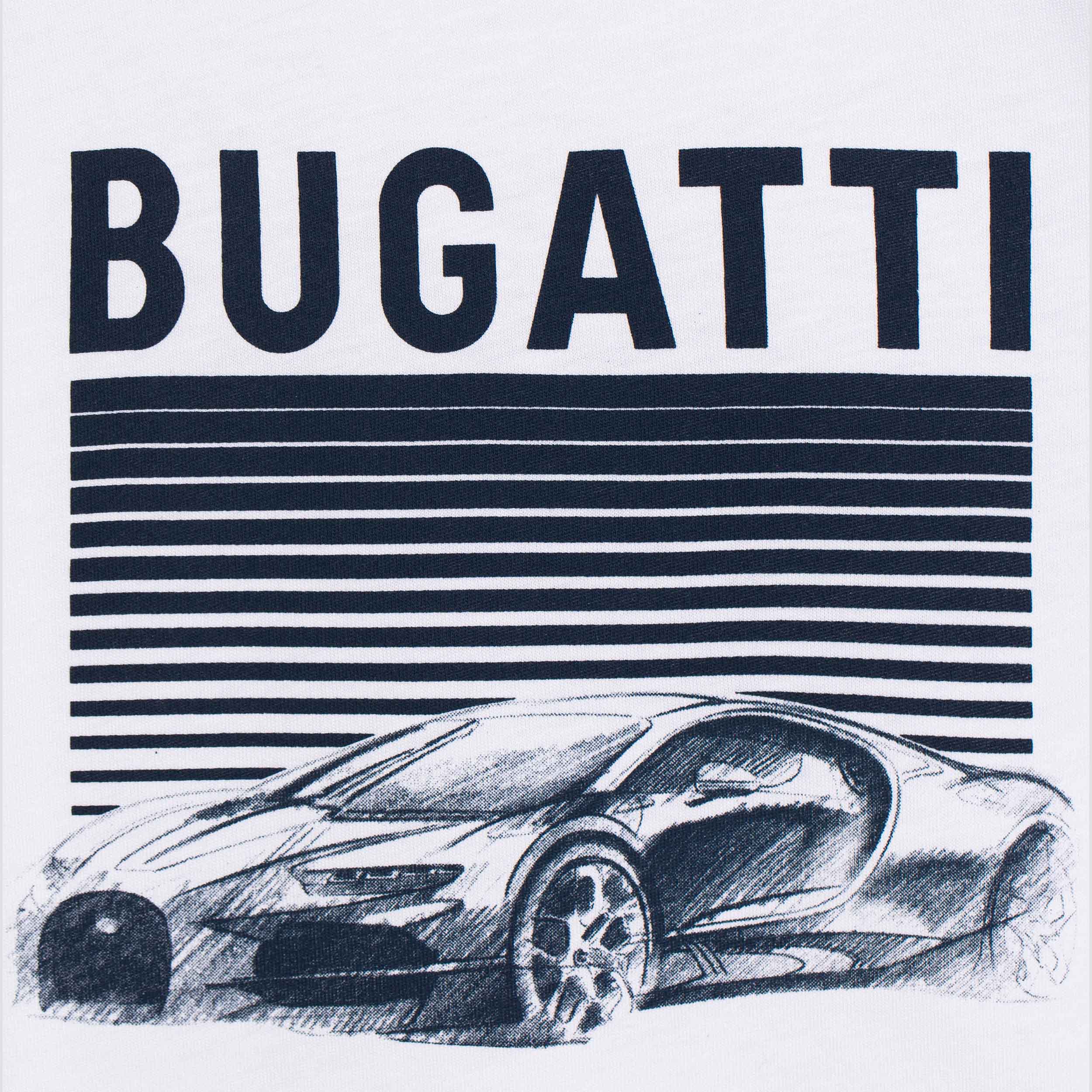 BUGATTI KIDS TOURBILLON SKETCH T-SHIRT WHITE