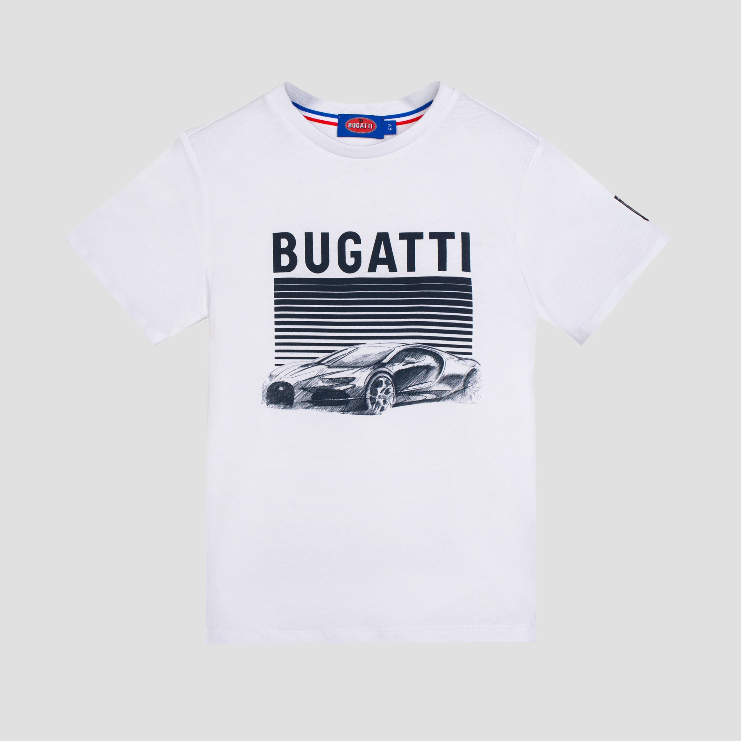BUGATTI KIDS TOURBILLON SKETCH T-SHIRT WHITE