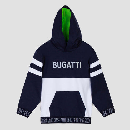 BUGATTI KIDS WORDMARK HOODIE NAVY
