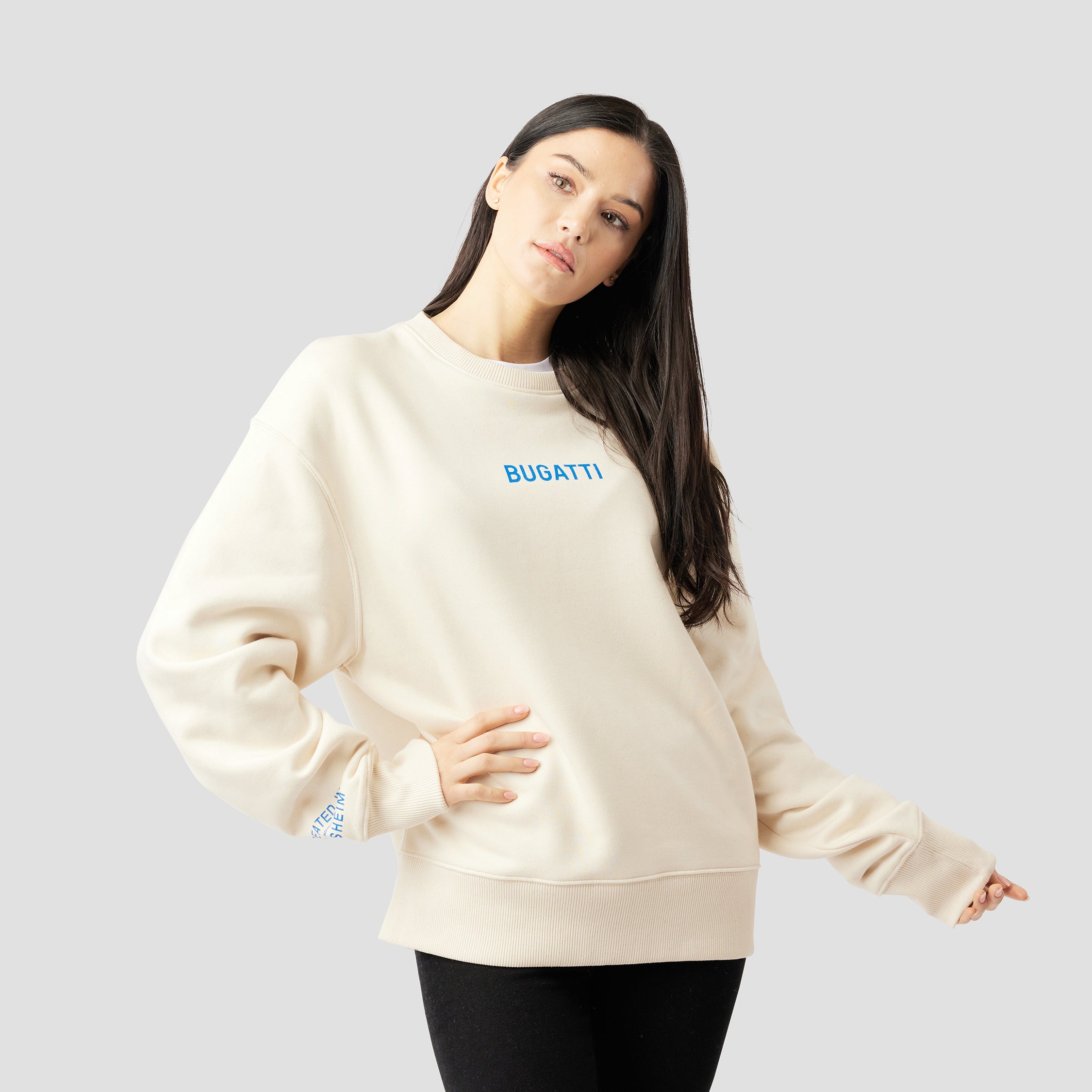 LOGO GRAPHIC OVERSIZED SWEATSHIRT