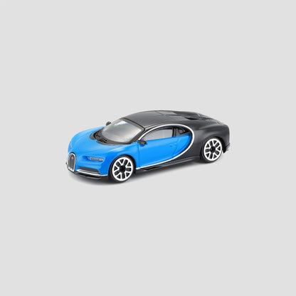 BUGATTI STREETFIRE CHIRON SCALE MODEL 1:43 BLUE