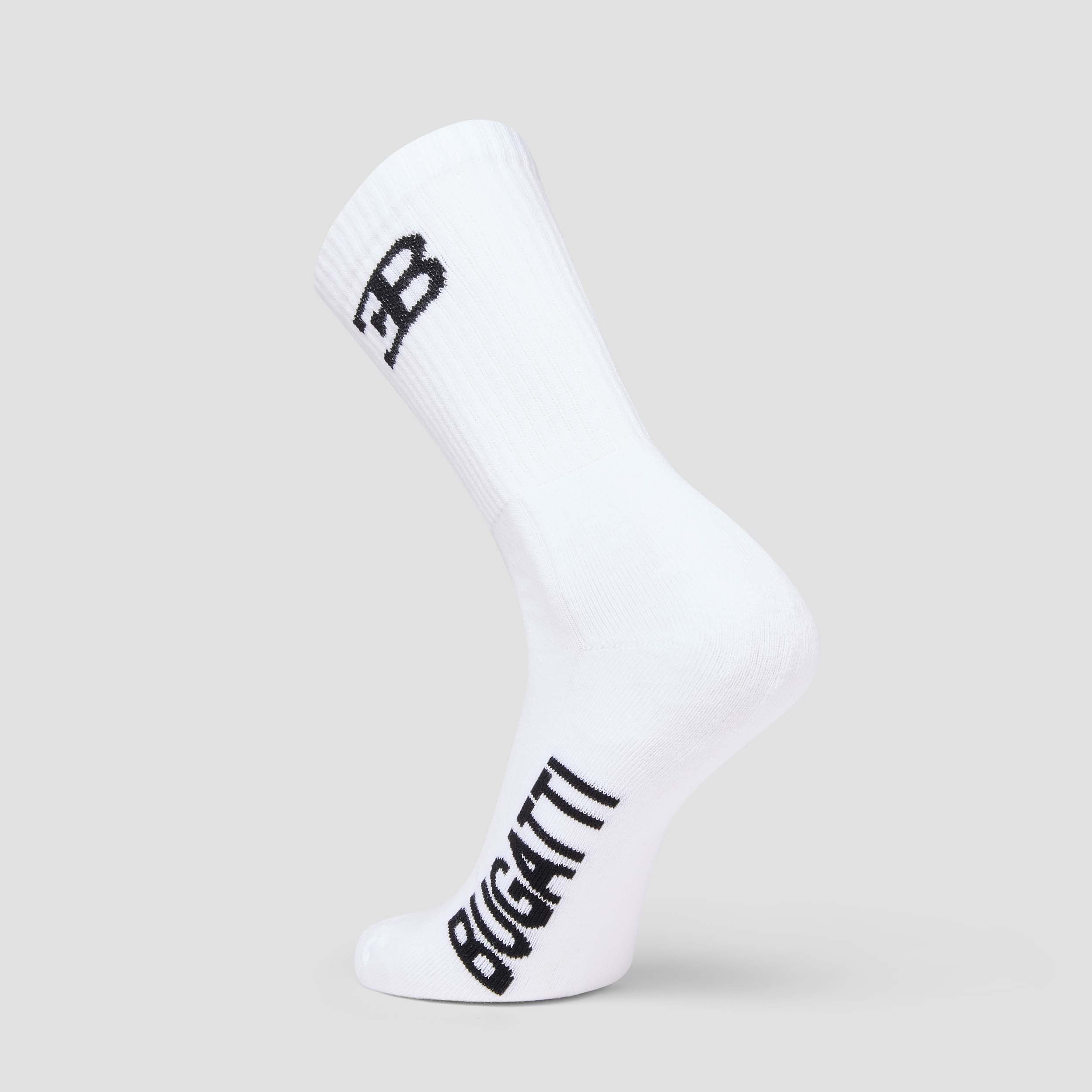BUGATTI CREW SOCKS WHITE