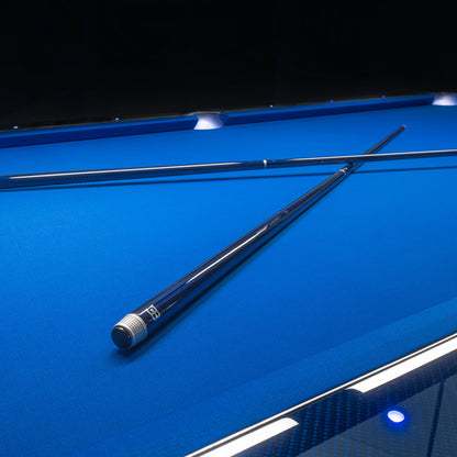 BUGATTI CARBON FIBRE LUXURY POOL TABLE BLUE CARBON