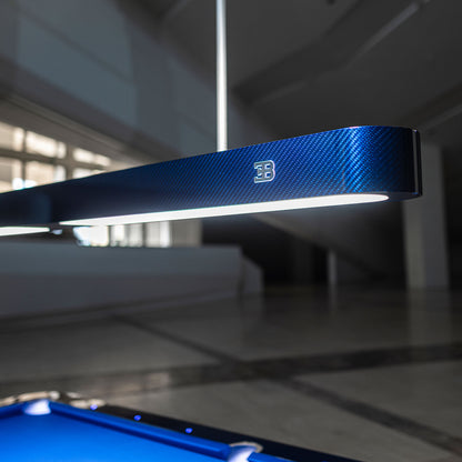 BUGATTI CARBON FIBRE LUXURY POOL TABLE BLUE CARBON