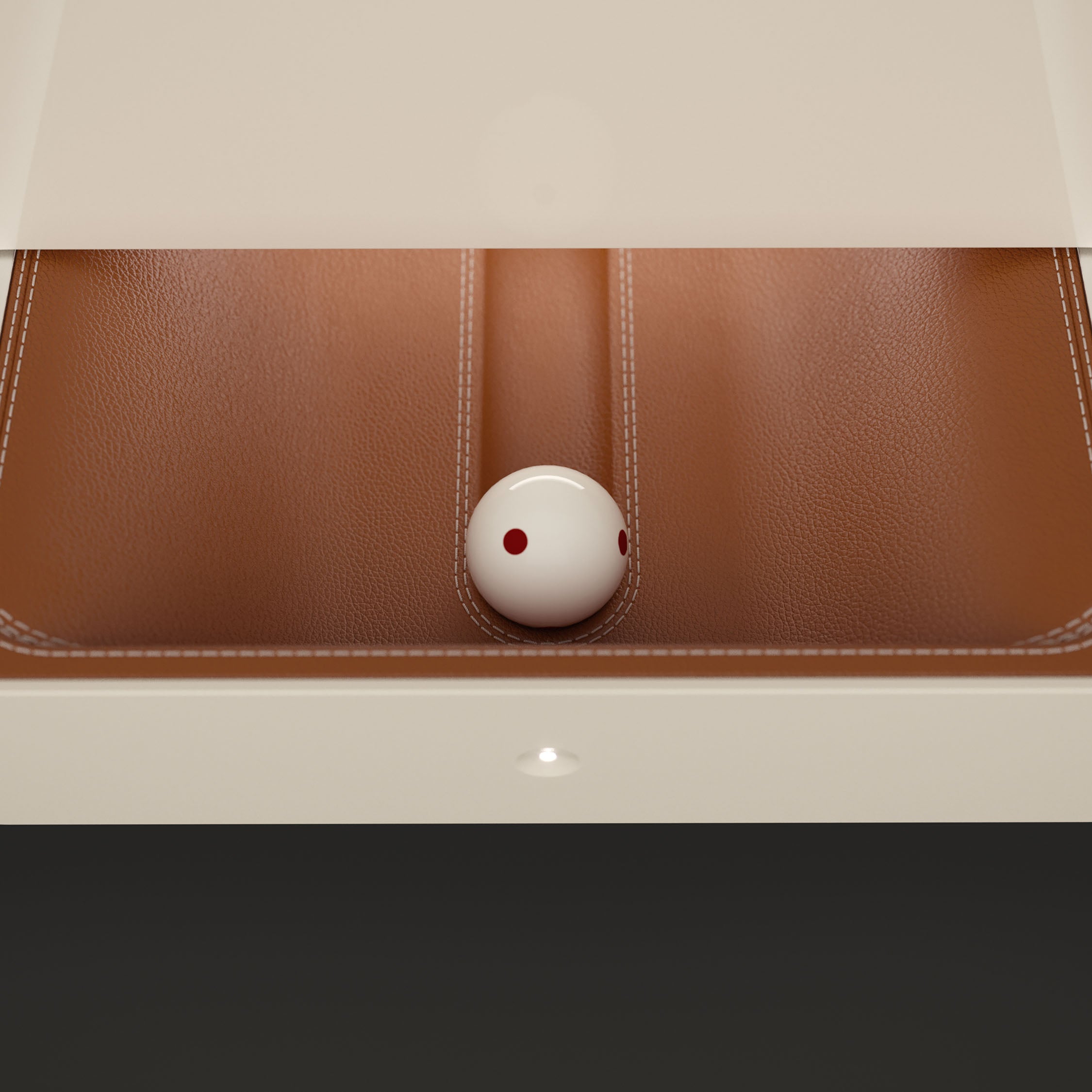 BUGATTI CARBON FIBRE LUXURY POOL TABLE CREAM & TAN